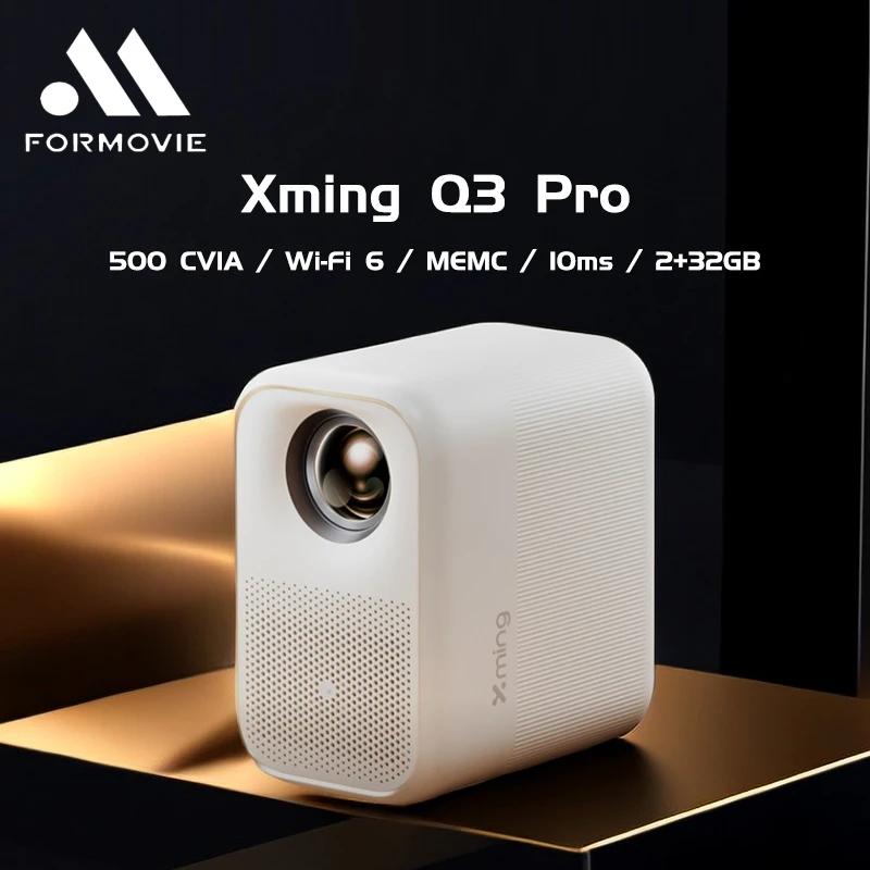 Formovie Xming Q3 Pro Ʈ Ȩ , ޴ Ȩ þ LED , AIPQ HD 1080P 1100 ANSI , MEMC 2 + 32GB